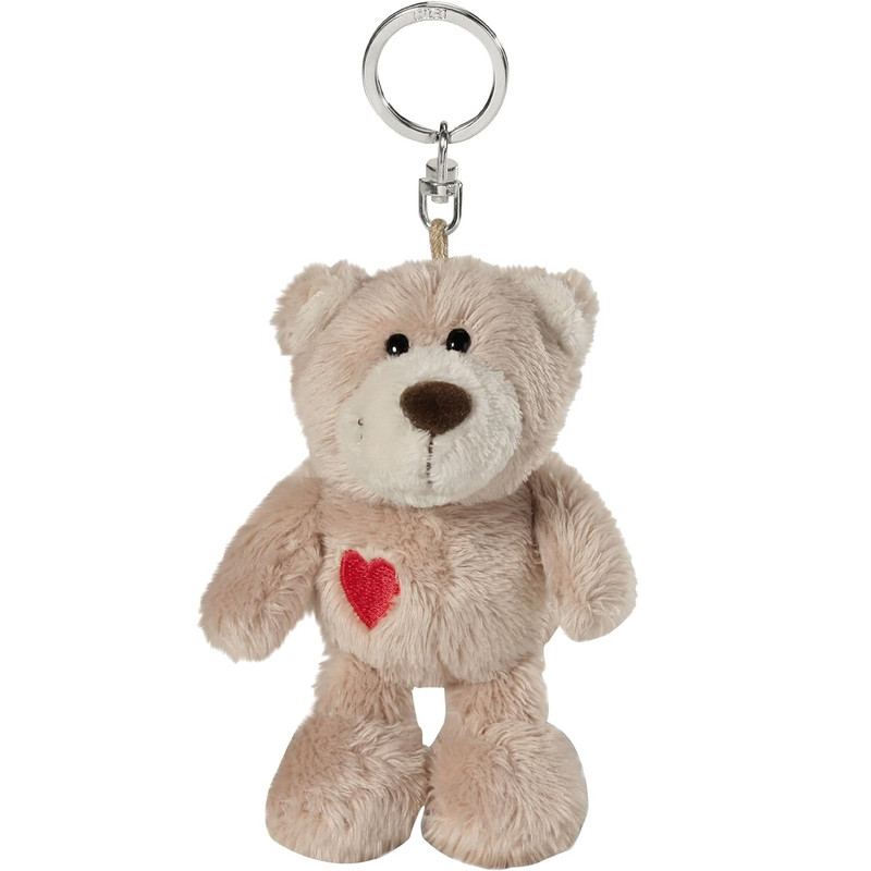 آویز عروسکی نیکی طرح خرس مدل Love Bear Keyring