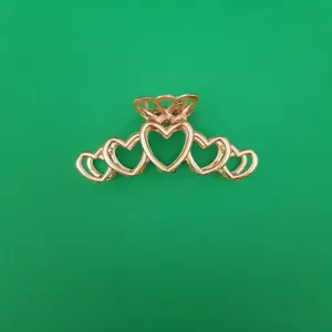 کلیپس مو زنانه مدل 5 قلب