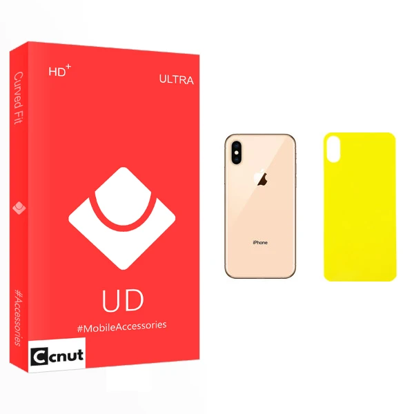 محافظ پشت گوشی کوکونات مدل UD Glass مناسب برای گوشی موبایل اپل iPhone XS