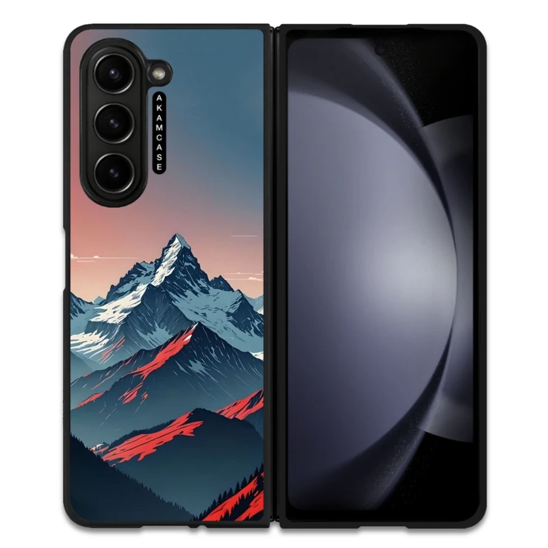 کاور آکام مدل AMC-WSGZFOLD5-MOUNTAINS-24 مناسب برای گوشی موبایل سامسونگ Galaxy Z Fold 5