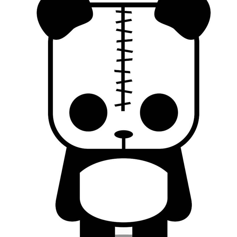 استیکر لپ تاپ طرح panda کد ST-186 استیکر لپ تاپ طرح panda کد ST-186