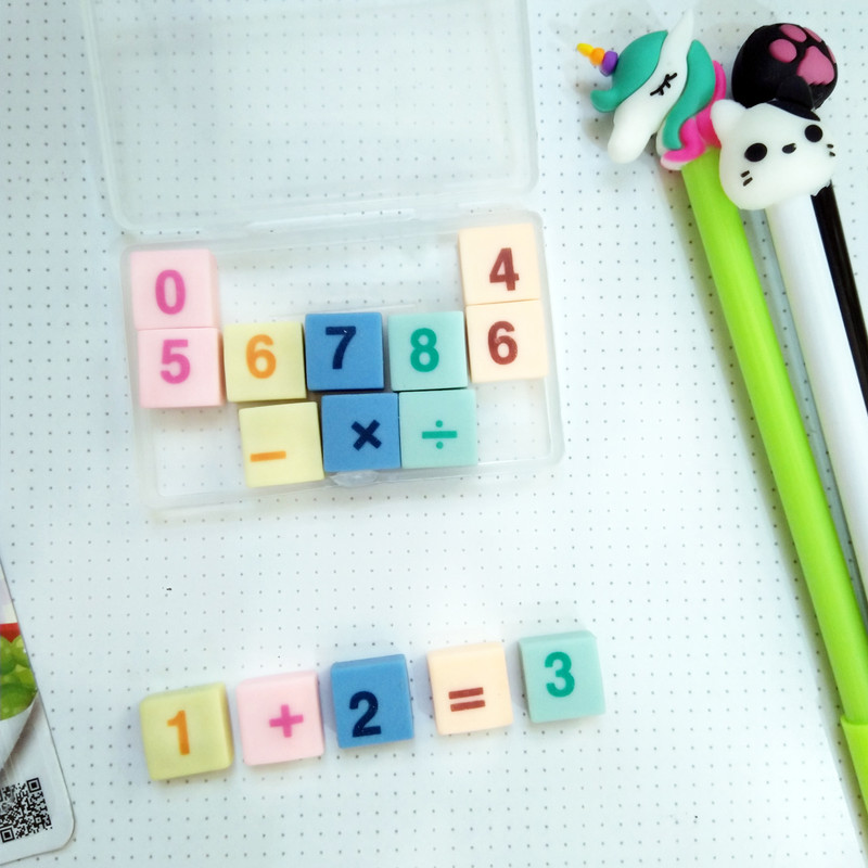 پاک کن مدل اعداد و علامت رياضي کد 377 مجموعه 15 عددي