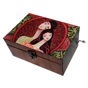 جعبه موزیکال مدل عاشقانه کد B026