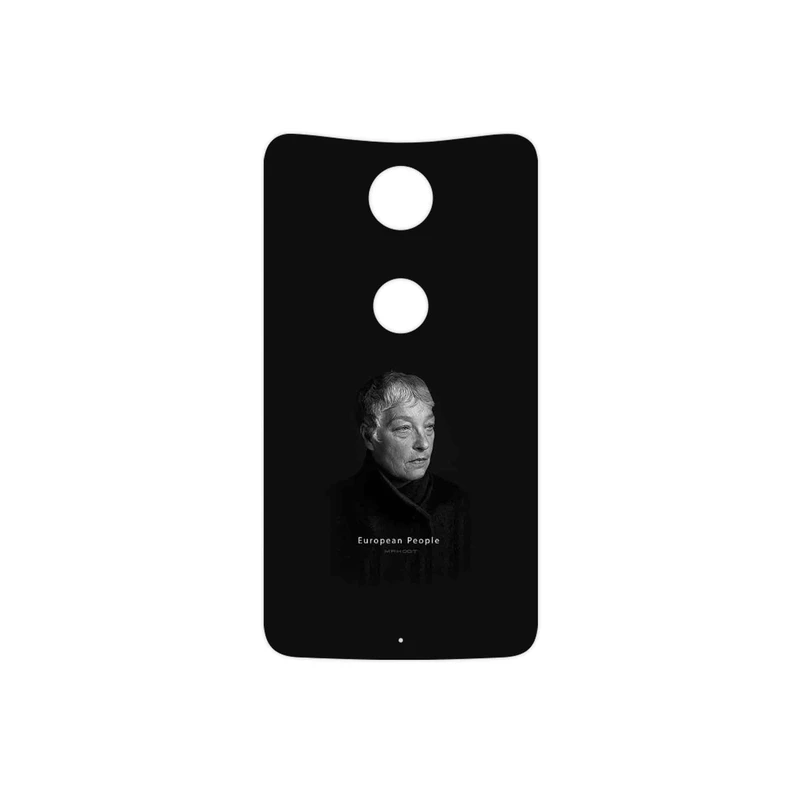 برچسب پوششی ماهوت مدل Portrait of a European Woman مناسب برای گوشی موبایل گوگل Nexus 6