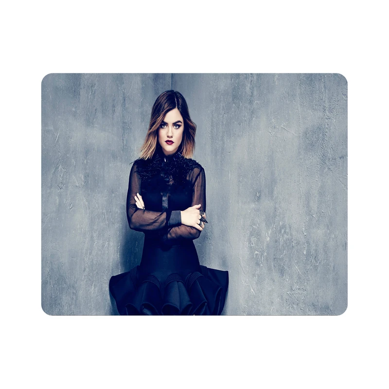 ماوس پد اطلس آبی طرح  بازیگر لوسی هیل   مدل T6116