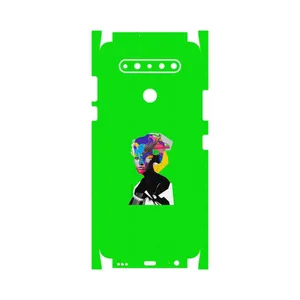 MAHOOT Collage of Women Portrait 3-FullSkin Cover Sticker for LG K51s
