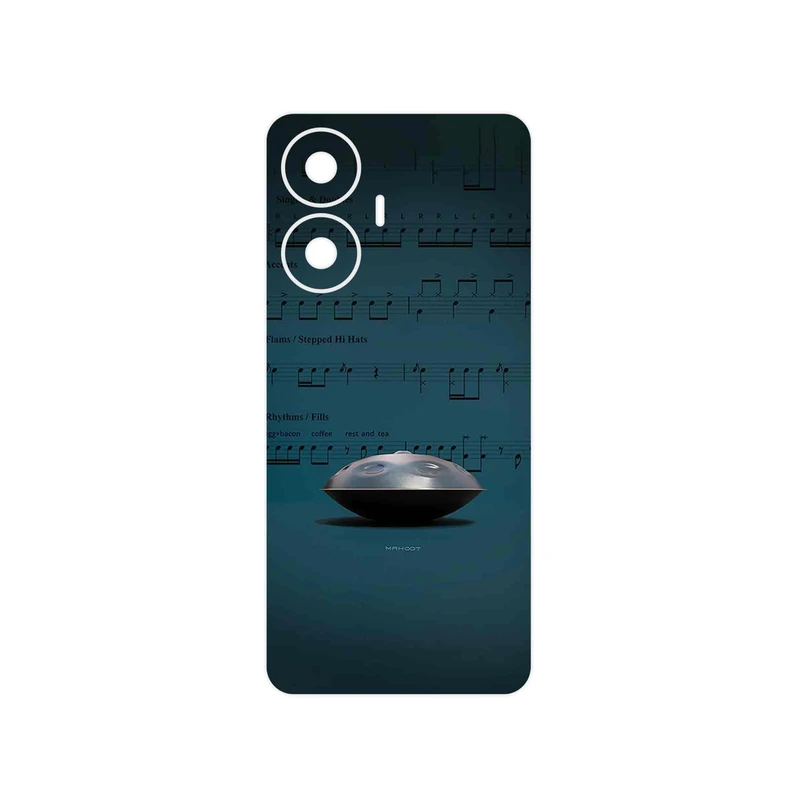 برچسب پوششی ماهوت مدل Hang_Instrument مناسب برای گوشی موبایل ریلمی C55