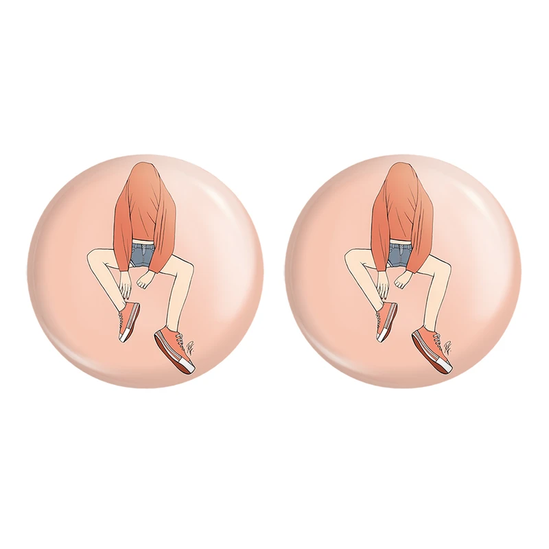مگنت خندالو طرح کلافه کد 23952395 مجموعه 2 عددی