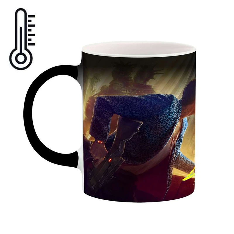 ماگ حرارتی کاکتی مدل Cyberpink کد mgh11015