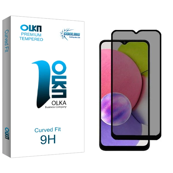 محافظ صفحه نمایش حریم شخصی کولینگ مدل Olka مناسب برای گوشی موبایل سامسونگ Galaxy A03s