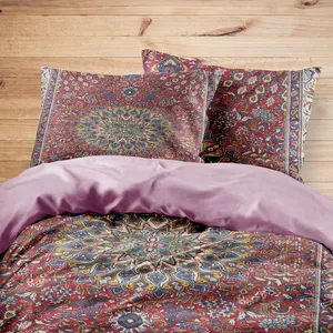 سرویس روتختی مدوپد طرح فرش ساروق مدل C-Sarough29 یک نفره 4 تکه