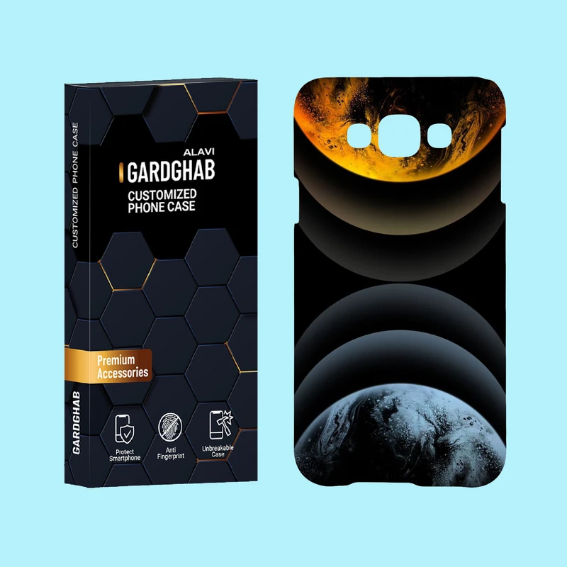 کاور گارد قاب علوی مدل هنری مناسب برای گوشی موبایل سامسونگ Galaxy E7 2015