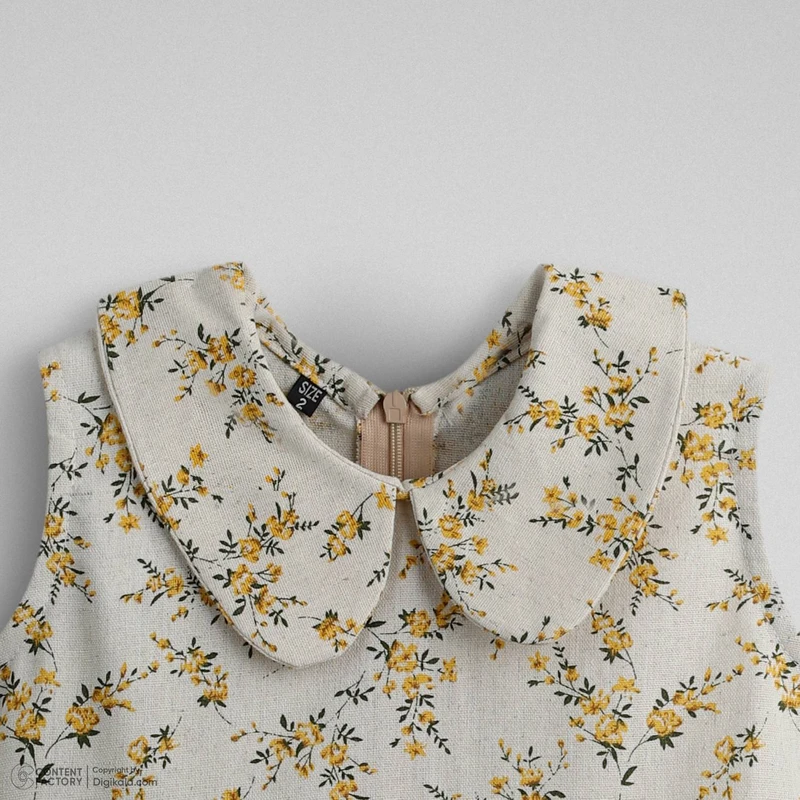 عکس شماره 3 : سارافون دخترانه مدل شکوفه بهاری