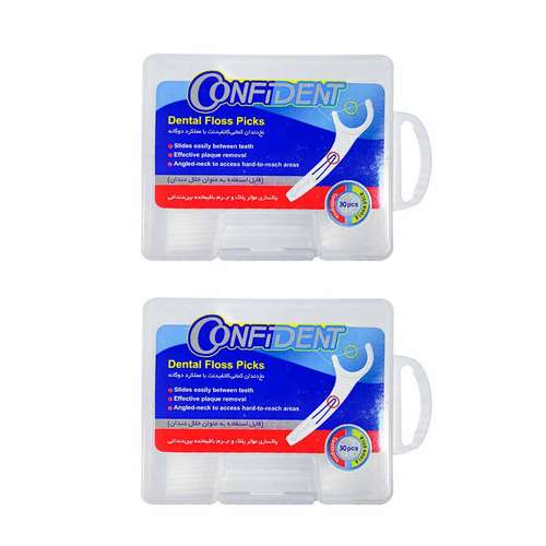 نخ دندان کانفیدنت کد 20 مجموعه 2 عددی
