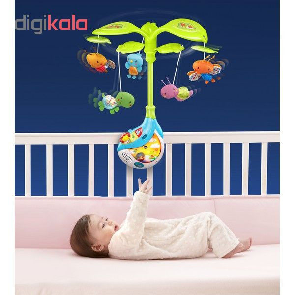 آویز تخت وی تک مدل Little Friendlies Soothe & Sing Mobile