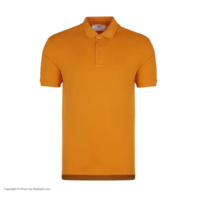 پولوشرت آستین کوتاه مردانه رینگ مدل TMJ00502/2 رنگ نارنجي