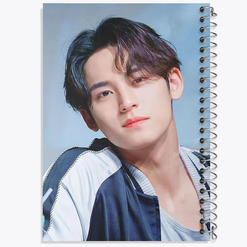 دفتر مشق 50 برگ خندالو مدل مینگیو گروه سونتین Seventeen کد 21633