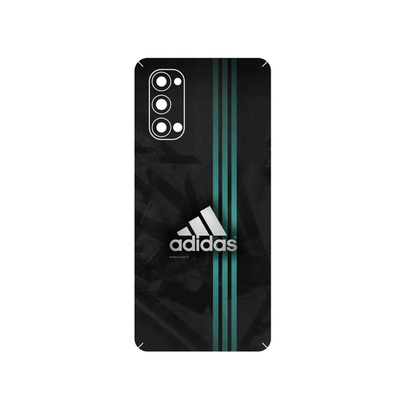 برچسب پوششی ماهوت مدل adidas_Logo مناسب برای گوشی موبایل اپو Reno4 Pro 5G