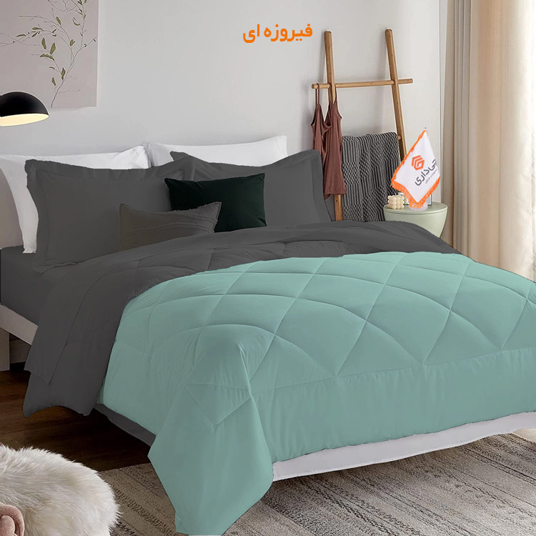 لحاف چیداری مدل دورو دونفره سایز 220x240 سانتی متر