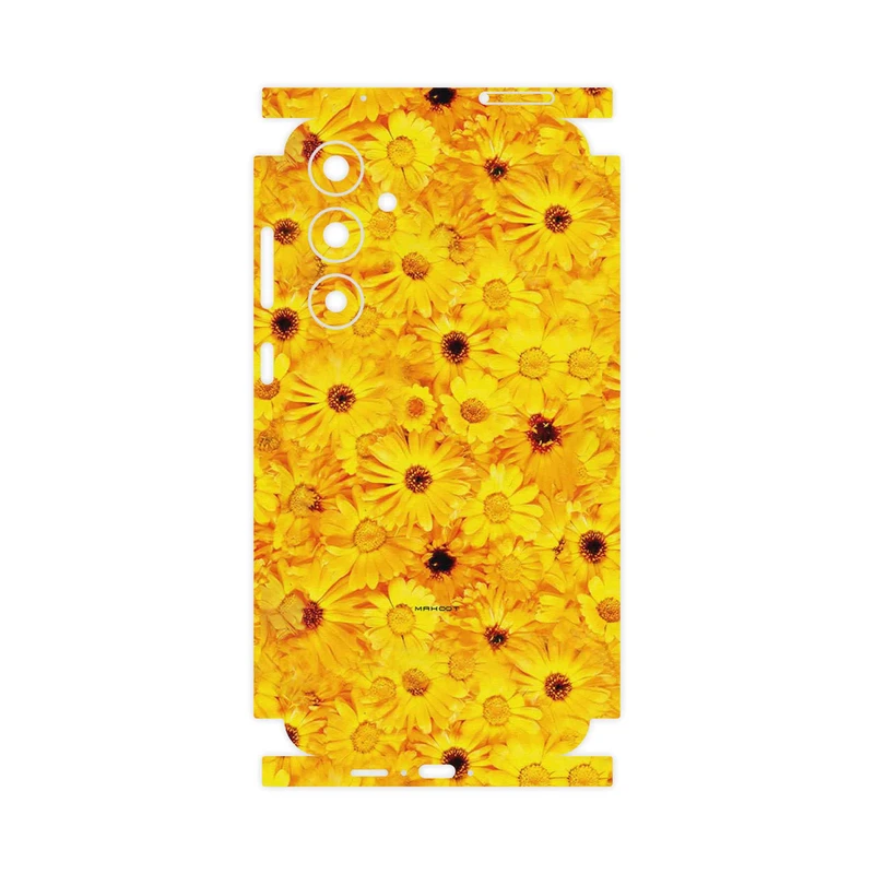برچسب پوششی ماهوت مدل Yellow_Flower-FullSkin مناسب برای گوشی موبایل سامسونگ Galaxy A55