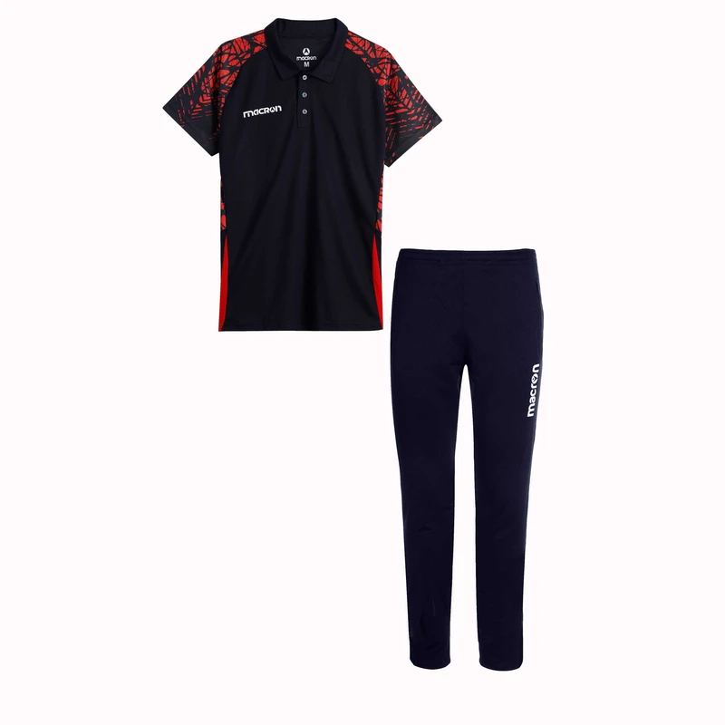 ست پولوشرت و شلوار ورزشی مردانه مکرون مدل دراک