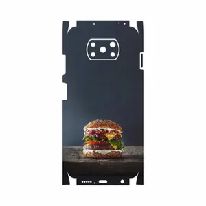 MAHOOT Hamburger-FullSkin Cover Sticker for Xiaomi Poco X3 NFC
