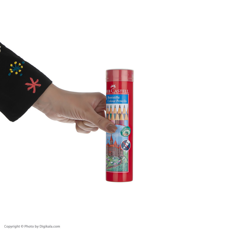 مداد رنگی 24 رنگ فابر-کاستل