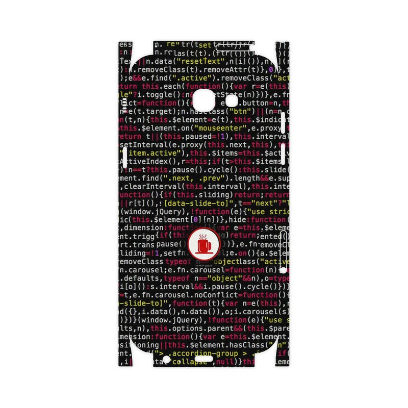 برچسب پوششی ماهوت مدل Programming 1-FullSkin مناسب برای گوشی موبایل سامسونگ Galaxy A7 2017