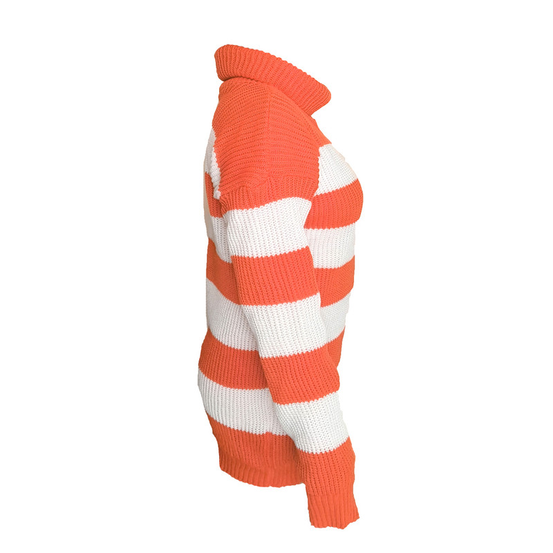 تونیک بافت زنانه مدل stripes001