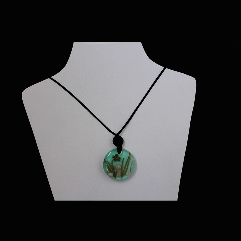 گردنبند دخترانه مدل دریایی لاک پشت