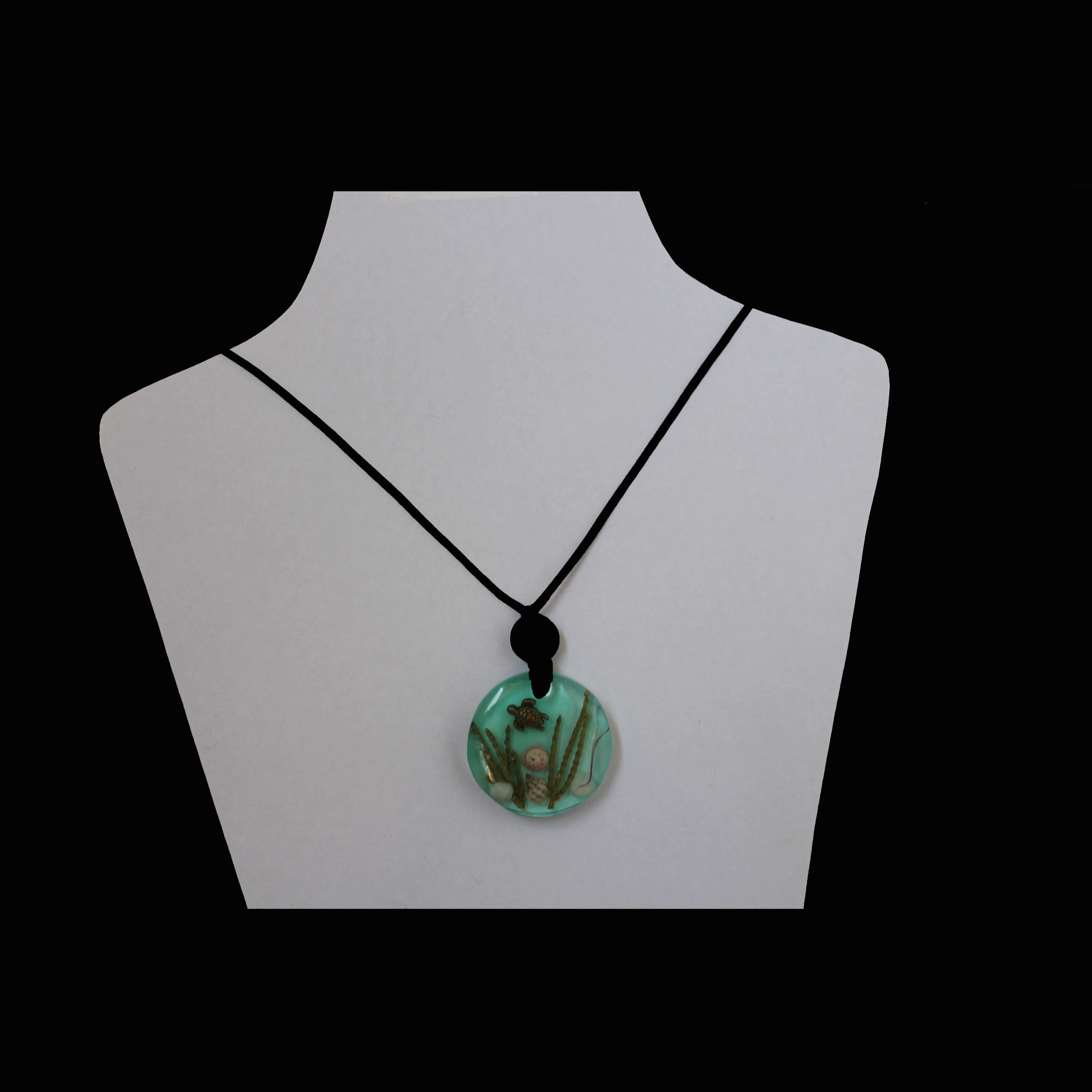 گردنبند دخترانه مدل دریایی لاک پشت