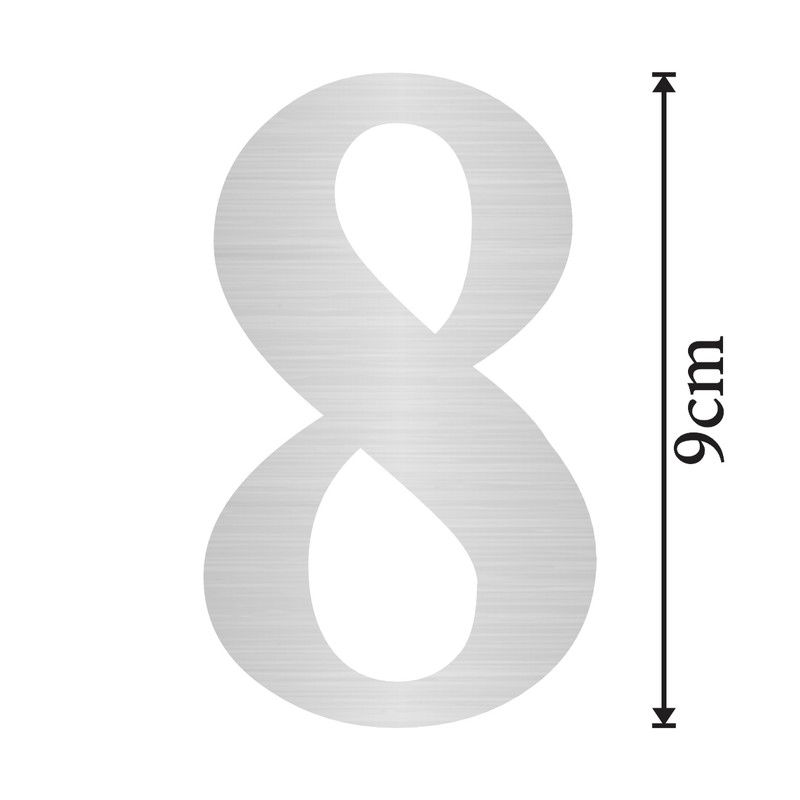 تابلو نشانگر مستر راد طرح پلاک واحد شماره 8کد 08 S