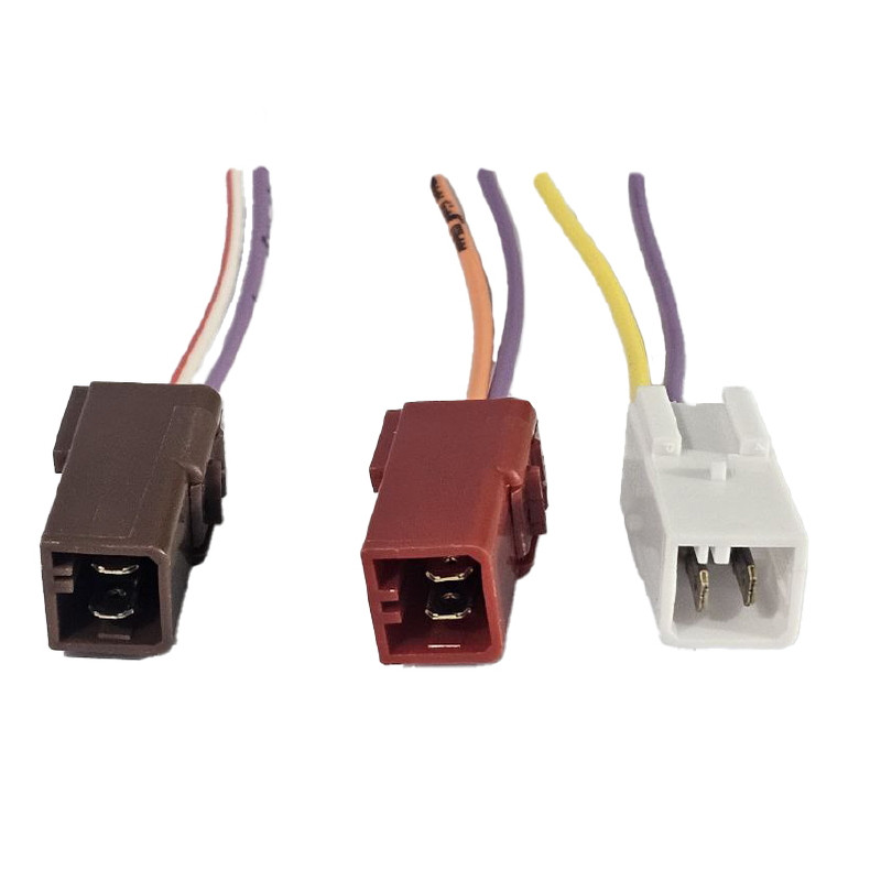 سوکت دو فیش ردیفی کد bbz-0018 بسته 3 عددی