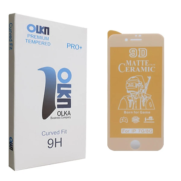 محافظ صفحه نمایش سرامیکی  الکا مدل +PRO مناسب برای گوشی موبایل اپل iphone 7 / 8