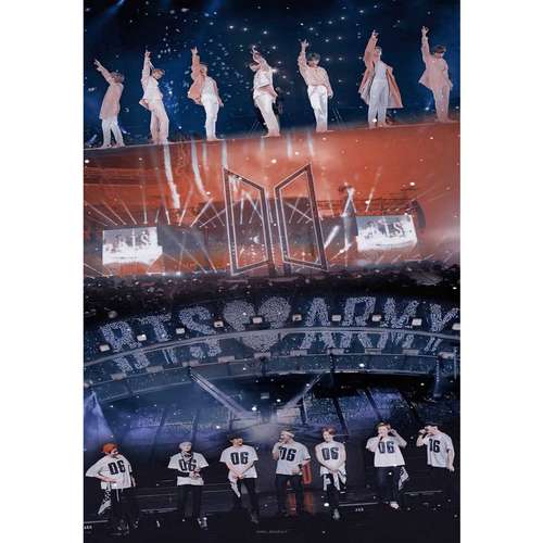 کارت پستال دریان طرح بی تی اس آرمی مدل 0094