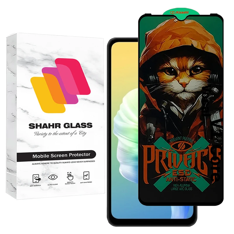محافظ صفحه نمایش شهر گلس مدل CATPRV مناسب برای گوشی موبایل وکال V1 Core