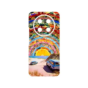 MAHOOT Collage of Orange Sky Cover Sticker for Honor X9c