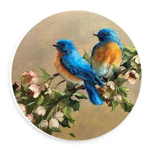  دیوارکوب طرح دو پرنده و شکوفه مدل wtb649