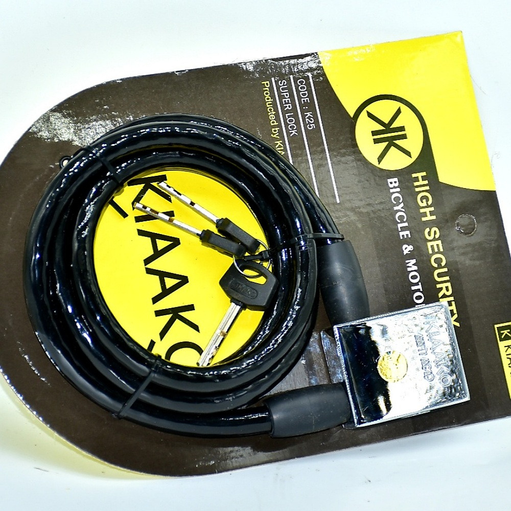 قفل کابلی کیاآکو مدل K 25 قفل کابلی کیاآکو مدل K 25