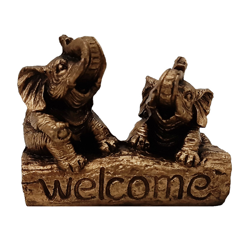مجسمه طرح welcome مدل فیل کد 070