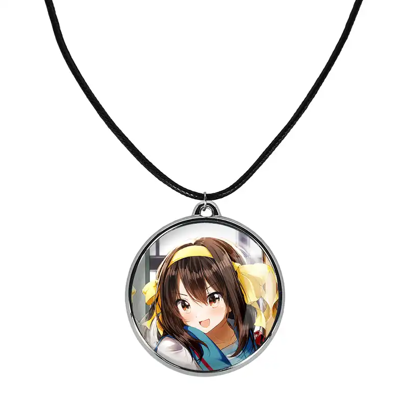 گردنبند خندالو مدل انیمه ناپدید شدن هاروهی سوزومیا The Disappearance of Haruhi Suzumiya کد 2430624312