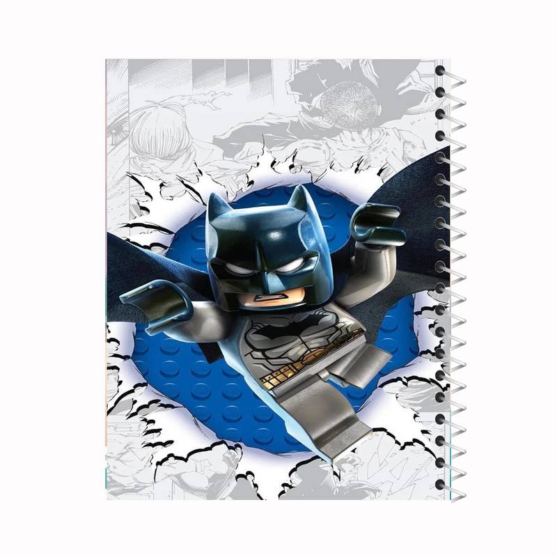 دفتر مشق 60 برگ ملیچک طرح لگو کد 006