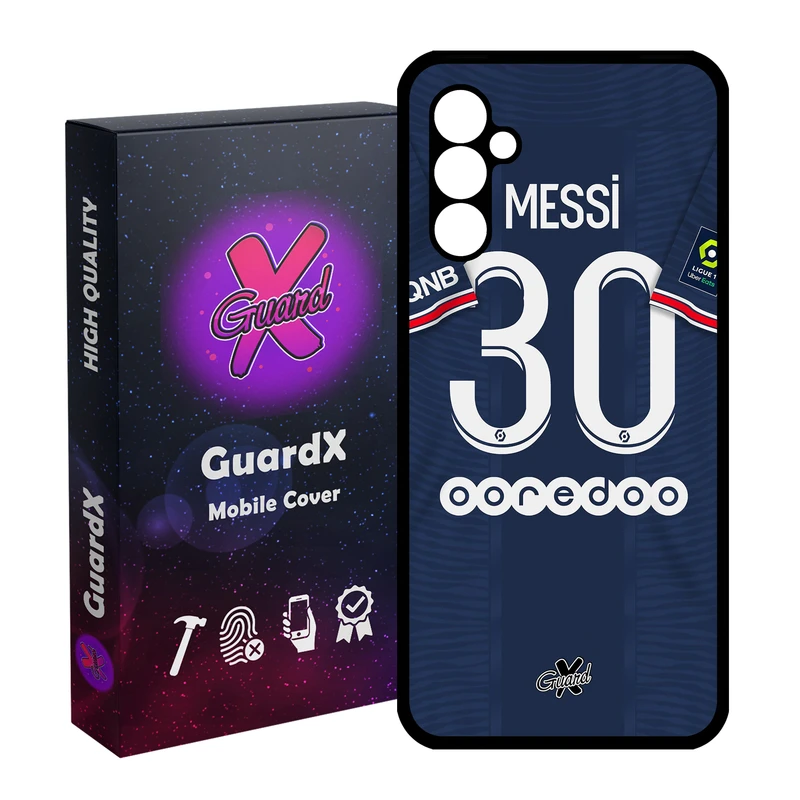 کاور گارد ایکس طرح Messi مدل Glass10356 مناسب برای گوشی موبایل سامسونگ Galaxy A24/A24 4G/M34 5G