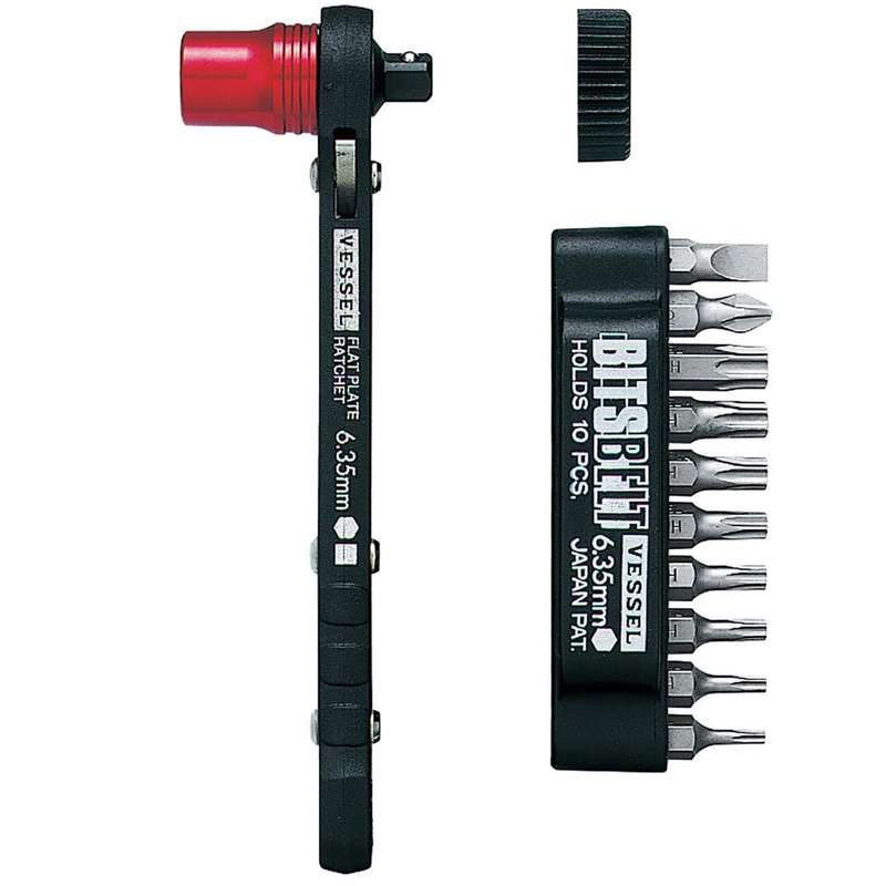 مجموعه 12 عددی پیچ گوشتی جغجغه ای وسل مدل TX-12MC