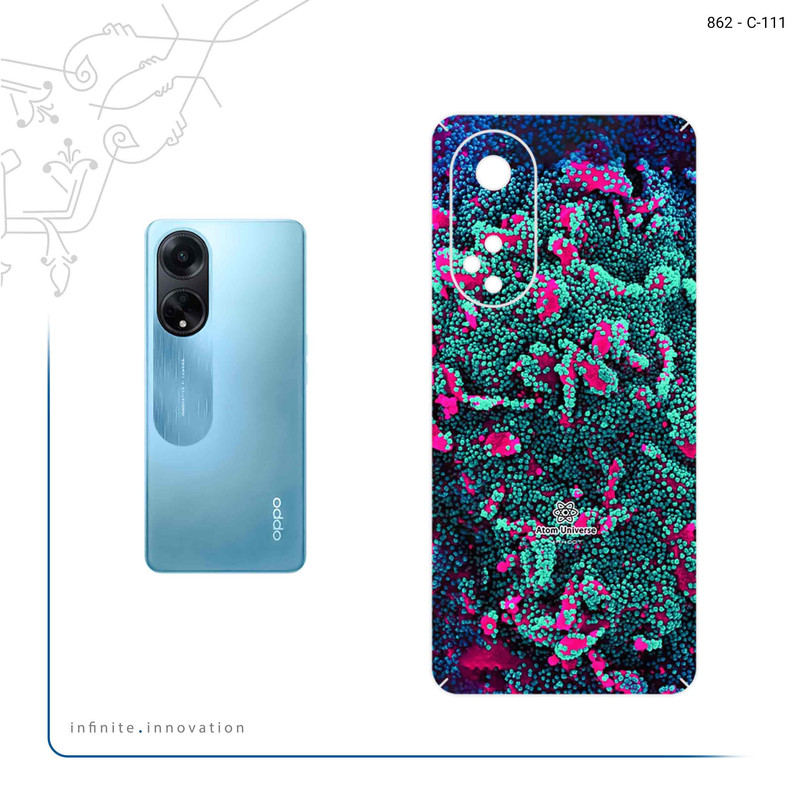 برچسب پوششی ماهوت مدل Atom Universe 8 مناسب برای گوشی موبایل اپو A98