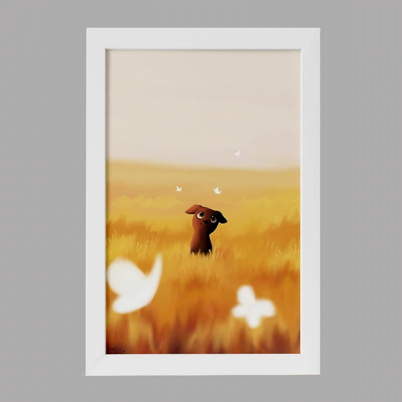 تابلو خندالو مدل سگ بامزه کد F7313