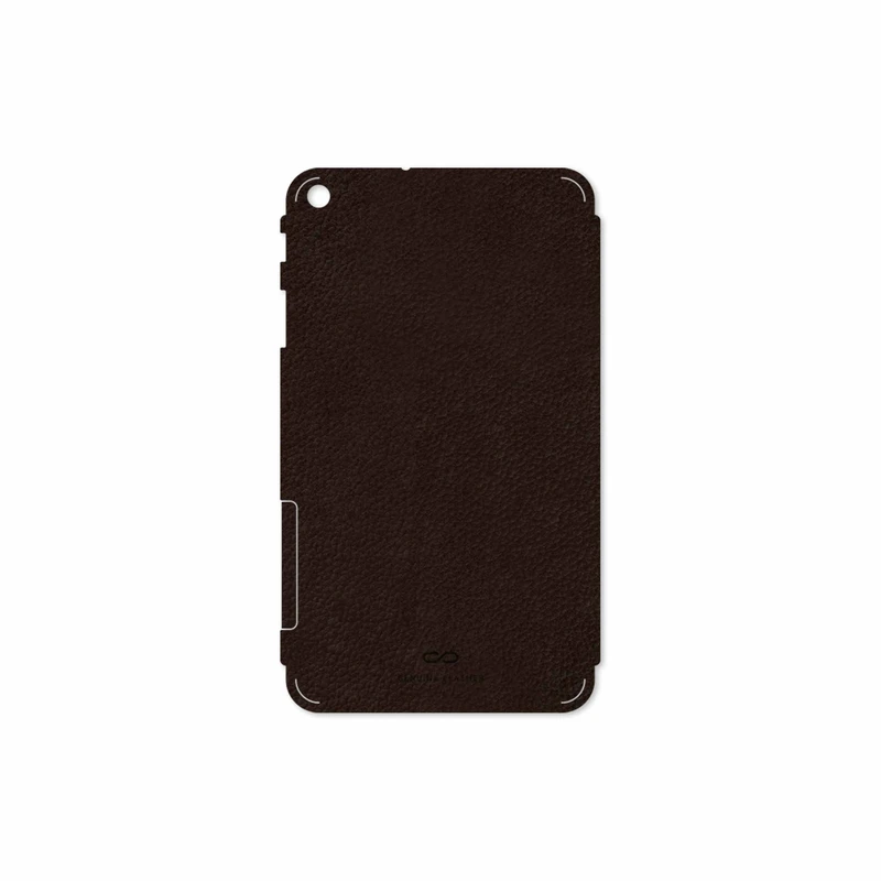 برچسب پوششی ماهوت مدل Dark-Brown-Leather مناسب برای تبلت هوآوی Mediapad T1 7.0 2015