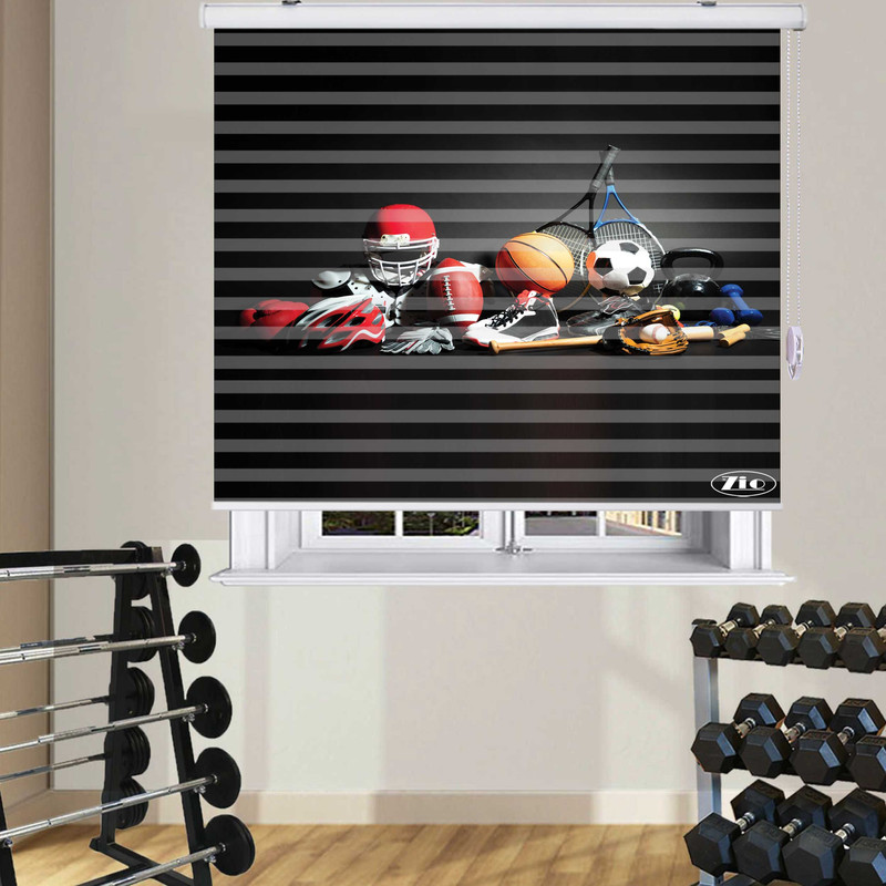 پرده زبرا زیو مدل Sport اسپورت سایز 250x150 سانتی متر