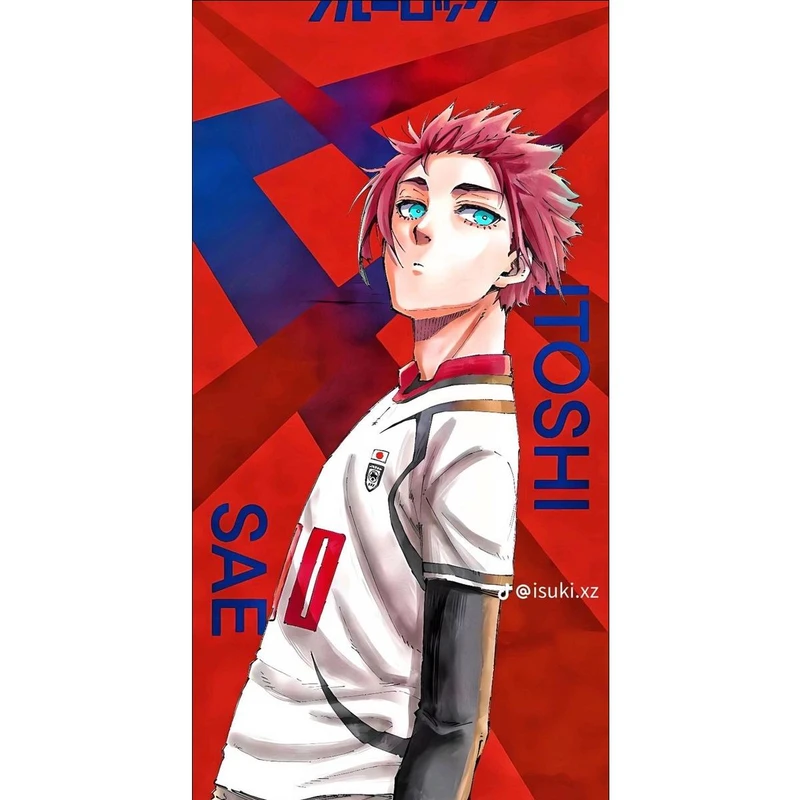 پوستر بوم استیکر طرح انیمه Blue Lock مدل Itoshi Sae کد P166