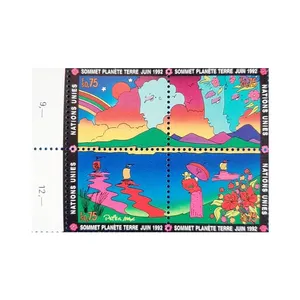 تمبر یادگاری مدل طبیعت مجموعه 4 عددی